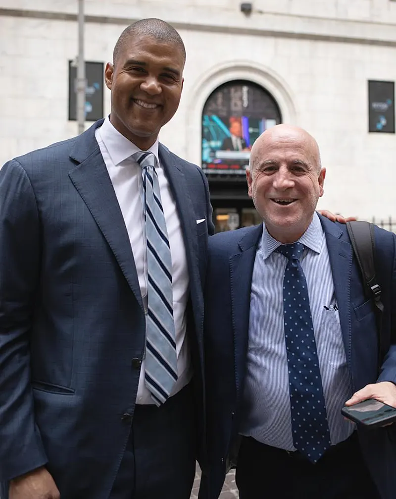 Allan Rosenthal at the NYSE meeting with members