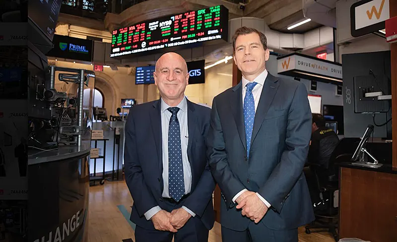 Allan Rosenthal at the NYSE meeting with members